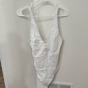 White FP Bodysuit